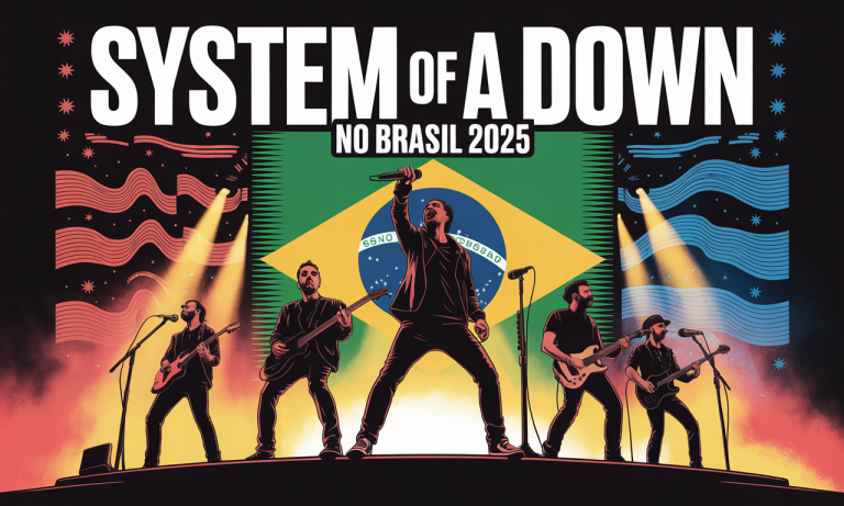 System of a Down no Brasil 2025: Tudo Sobre os Shows Passados e os Que Vêm Aí