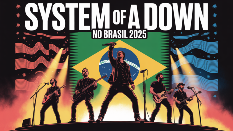 System of a Down no Brasil 2025: Tudo Sobre os Shows Passados e os Que Vêm Aí