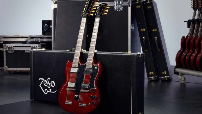 Gibson EDS-1275: A Guitarra Dupla que Marcou o Rock Mundial com Jimmy Page