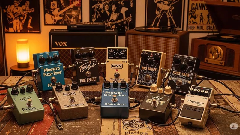Os 11 Pedais que Mudaram a História da Guitarra Para Sempre.