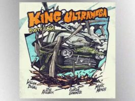 Capa do single "Rusty Cage" do King Ultramega, em tributo a Chris Cornell e Soundgarden.