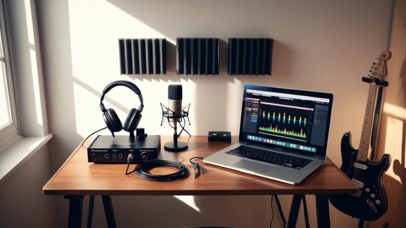 Como Montar um Home Studio de Rock Gastando Pouco
