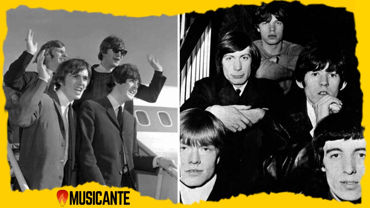 A Invasão Britânica: Beatles e Rolling Stones Dominaram os Anos 60