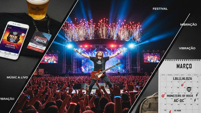 Shows de rock no brasil em 2026: Agenda Completa