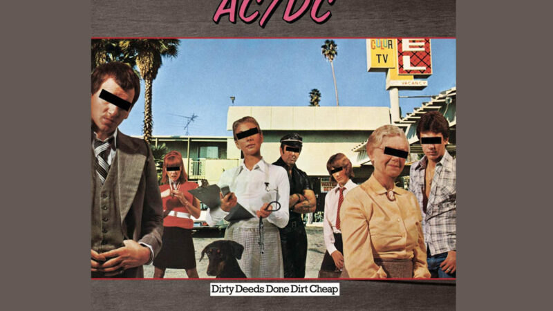 Álbum Dirty Deeds Done Dirt Cheap do AC/DC: O Som da Rebeldia