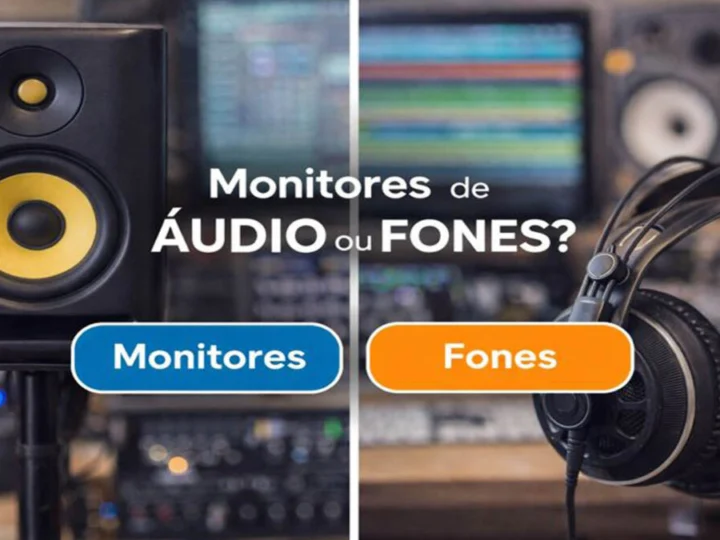 Monitores de Áudio ou Fones? O Que é Melhor para Home Studio