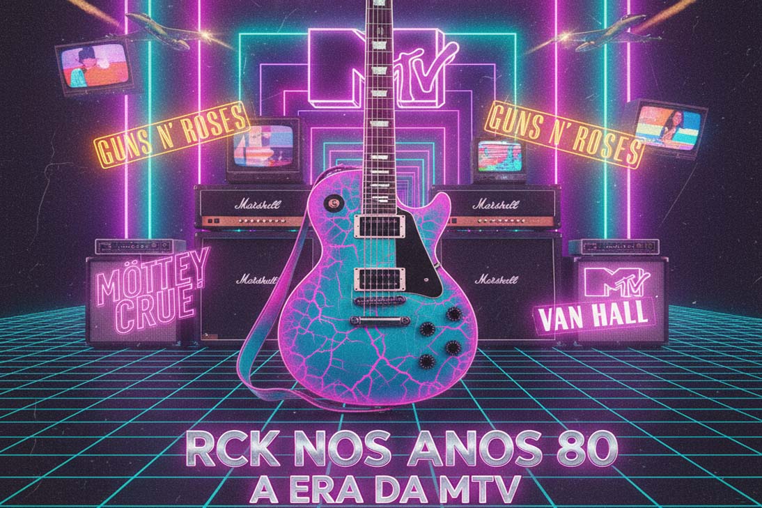 Rock nos Anos 80: Glam, Hard Rock e a Explosão da MTV
