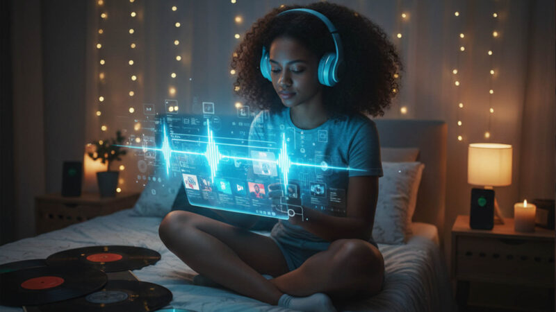 Como surgiram as plataformas de streaming e o impacto no som