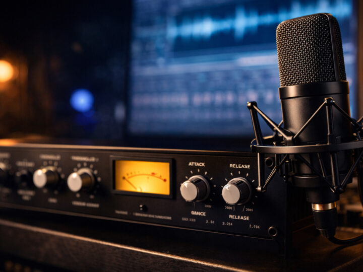 O que é compressão e como usar no vocal para soar profissional