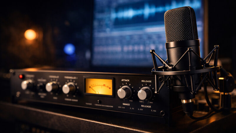 O que é compressão e como usar no vocal para soar profissional