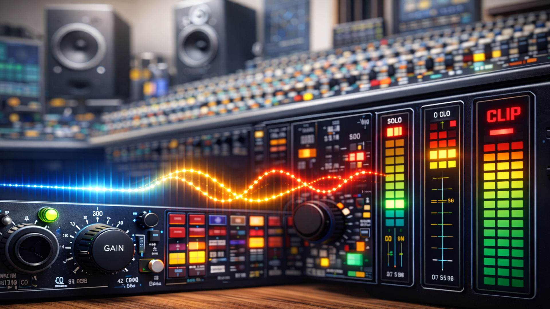 O Que é Ganho, Headroom e Clipping: Fundamentos Essenciais da Engenharia de Áudio