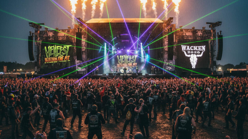 Wacken Open Air e Hellfest: Em 2026, festivais anunciam bandas de Hardcore e Deathcore