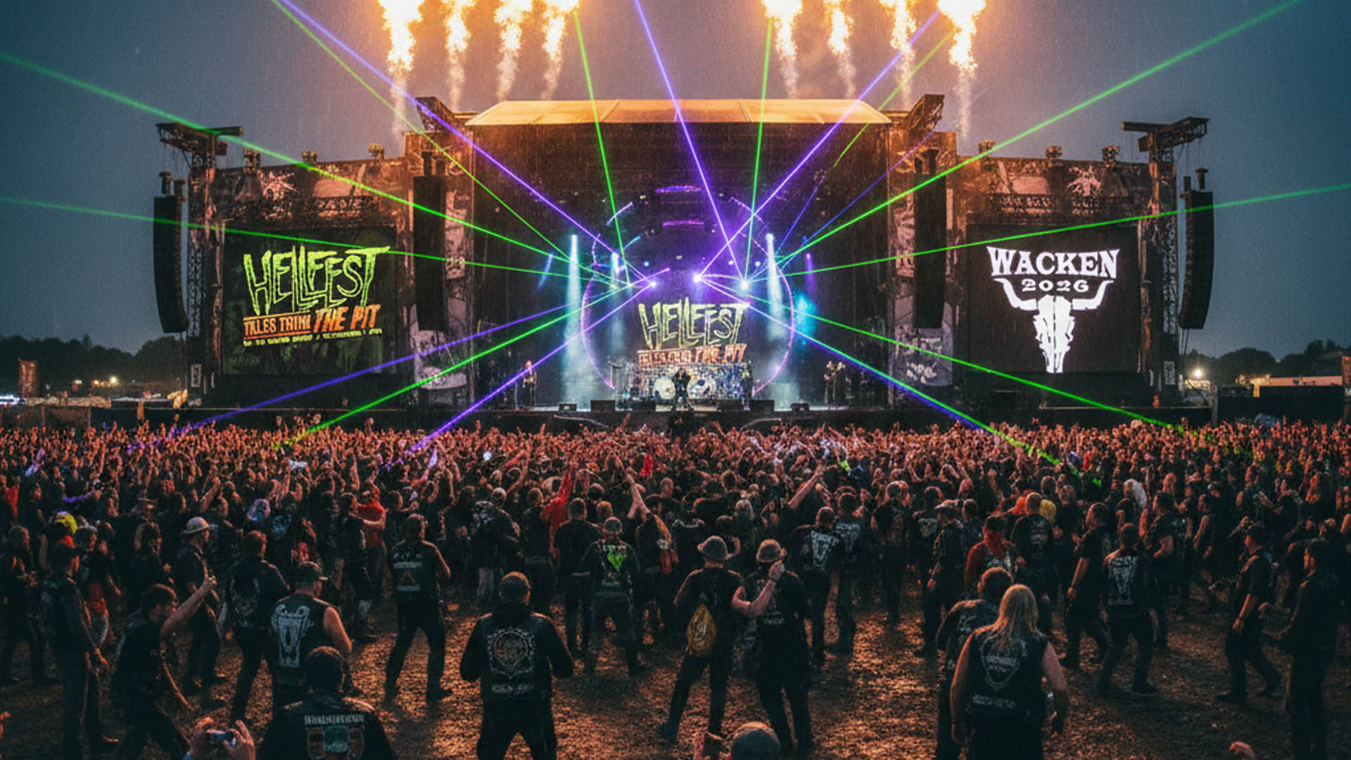 Wacken Open Air e Hellfest: Em 2026, festivais anunciam bandas de Hardcore e Deathcore