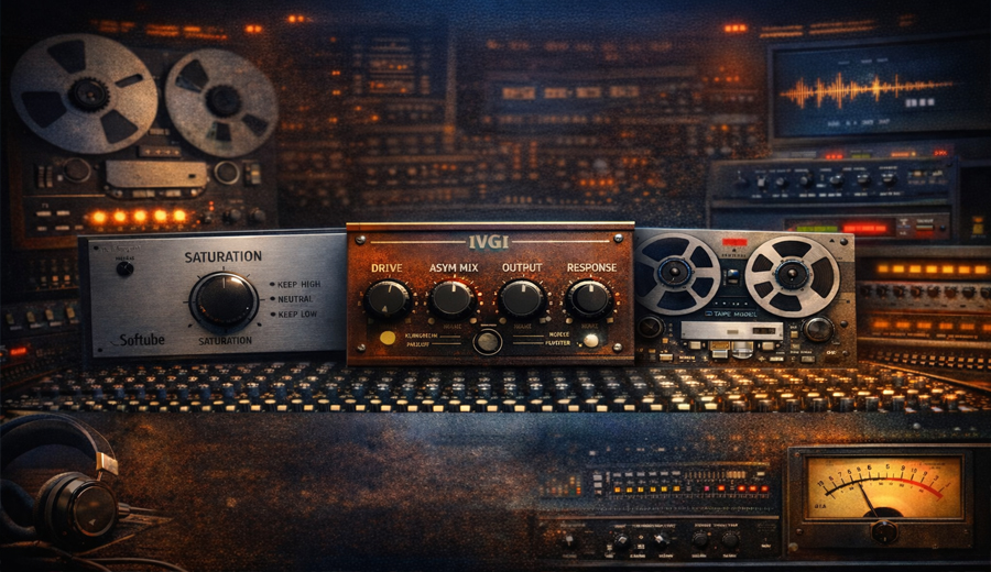 Melhores Plugins de Saturação Grátis para Mixagem Profissional