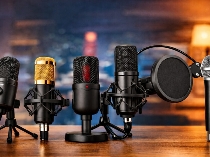Os 5 melhores microfones baratos para iniciantes em 2026