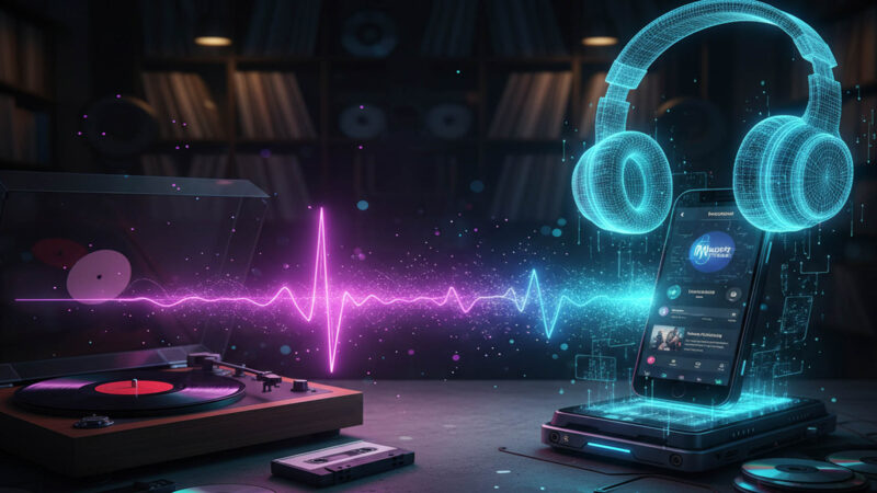 A Evolução das Ferramentas de Distribuição Musical: Do CD ao Algoritmo