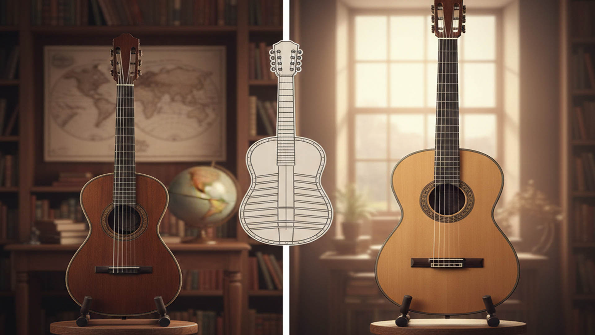 Como surgiu o violão clássico e sua influência na música