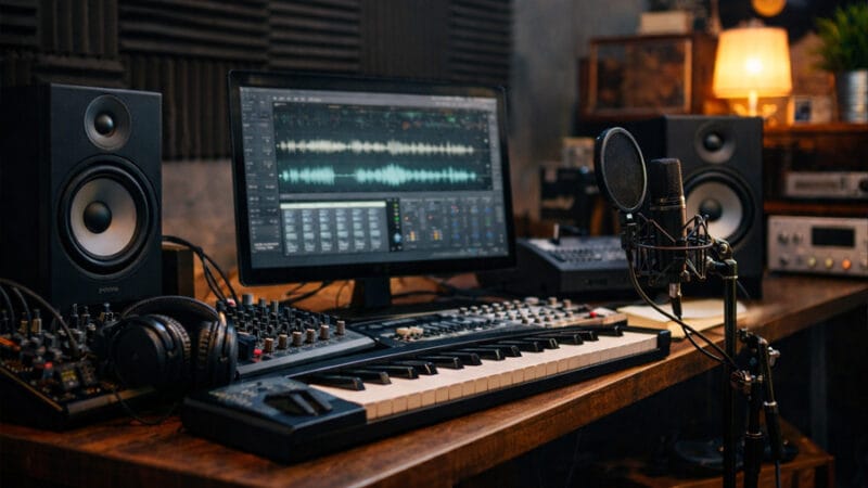 Como melhorar o som do home studio com 7 truques simples