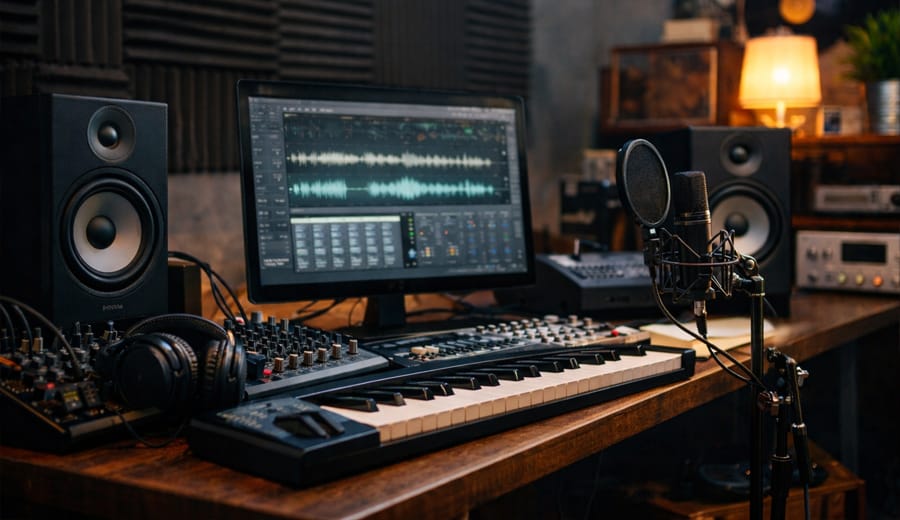 Como melhorar o som do home studio com 7 truques simples