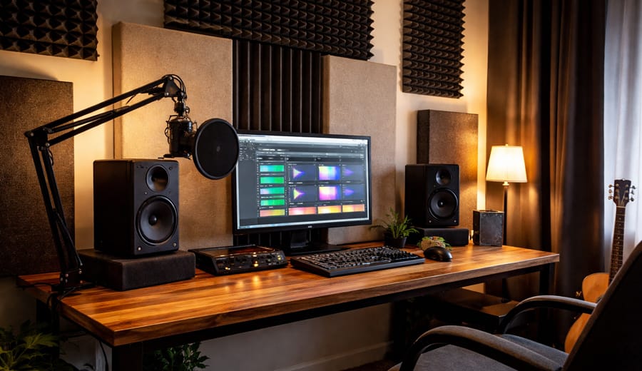 Como tratar acústica home studio: 5 soluções baratas