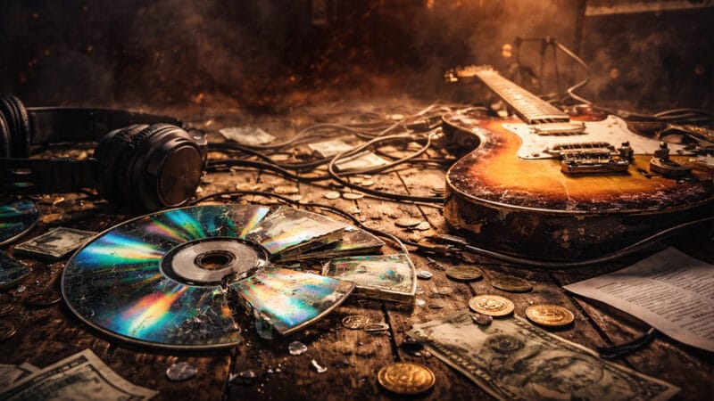 O fim da era dos CDs e a crise do rock nos anos 2000 explicados