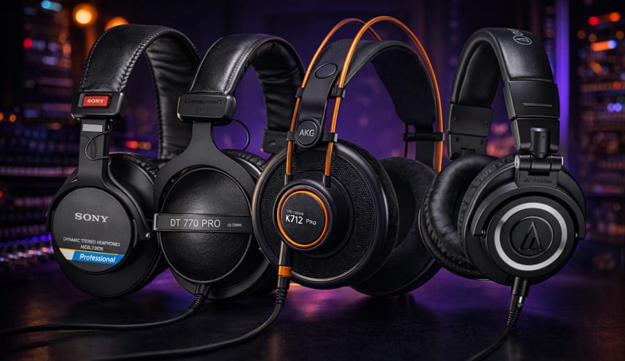 Fones para produção musical: como escolher o modelo ideal em 2026