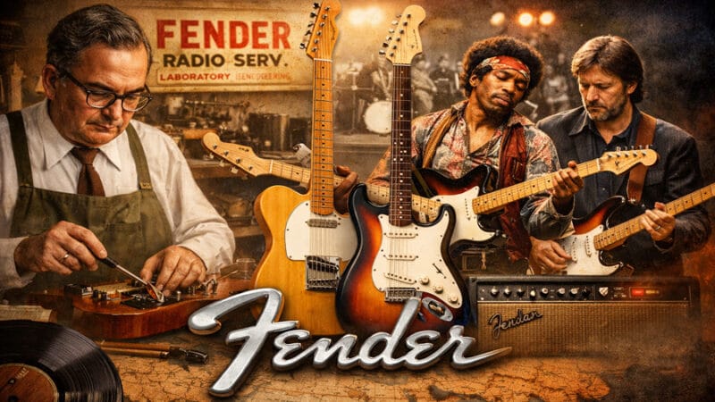 História da Fender: Origem da Marca que Revolucionou a Guitarra