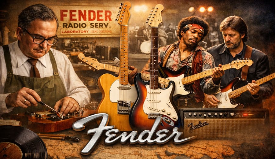 História da Fender: Origem da Marca que Revolucionou a Guitarra