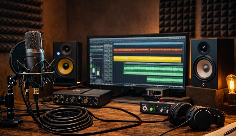 Som profissional no home studio: 9 erros ocultos