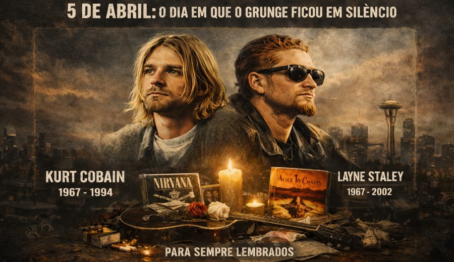 5 de abril no rock: o silêncio que marcou uma geração