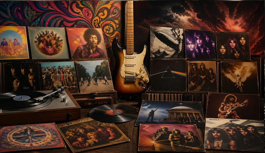 Álbuns clássicos dos anos 60 e 70 que você precisa ouvir