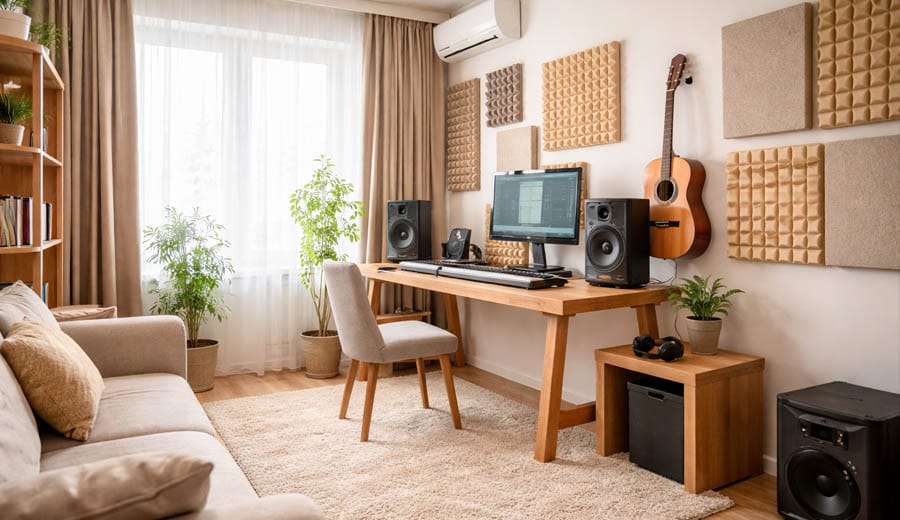Como Melhorar a Acústica do Quarto Sem Reforma (Guia Prático)