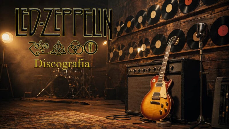 Discografia do Led Zeppelin: álbuns em ordem, fases da banda e impacto no rock