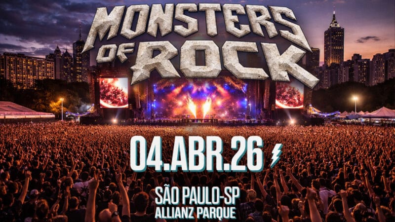 Monsters of Rock 2026 São Paulo agita feriado de Páscoa