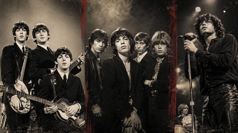 Como surgiu o rock clássico: Beatles, Stones e Doors em foco