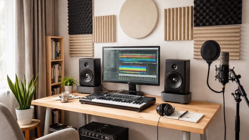 Tratamento acústico barato para melhorar seu som agora