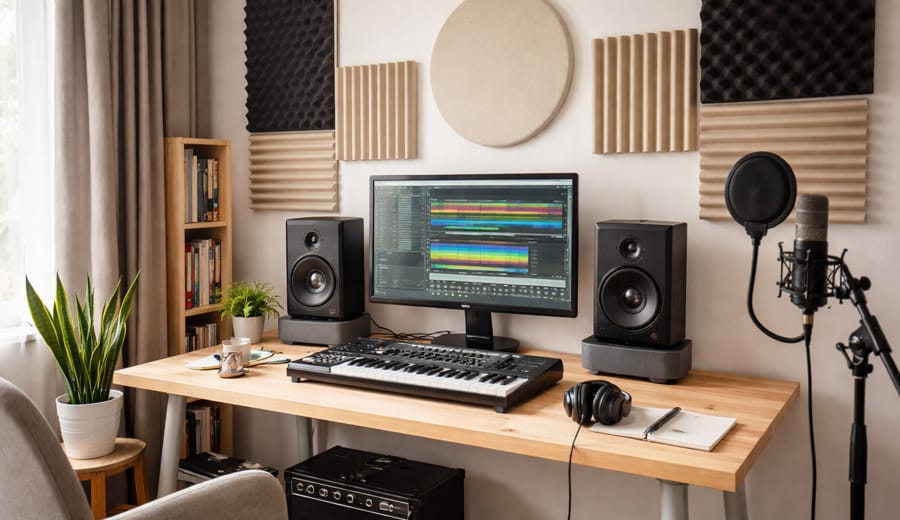 Tratamento acústico barato para melhorar seu som agora