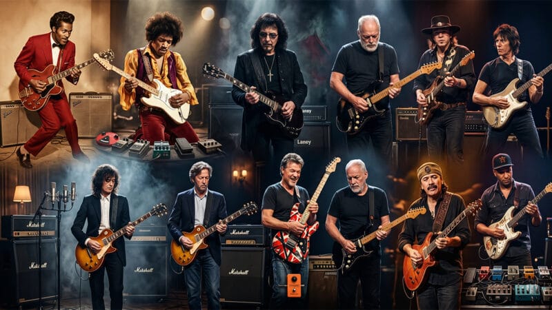 Os 11 guitarristas que realmente mudaram o rock. Dois deles quase nunca aparecem nessas listas.