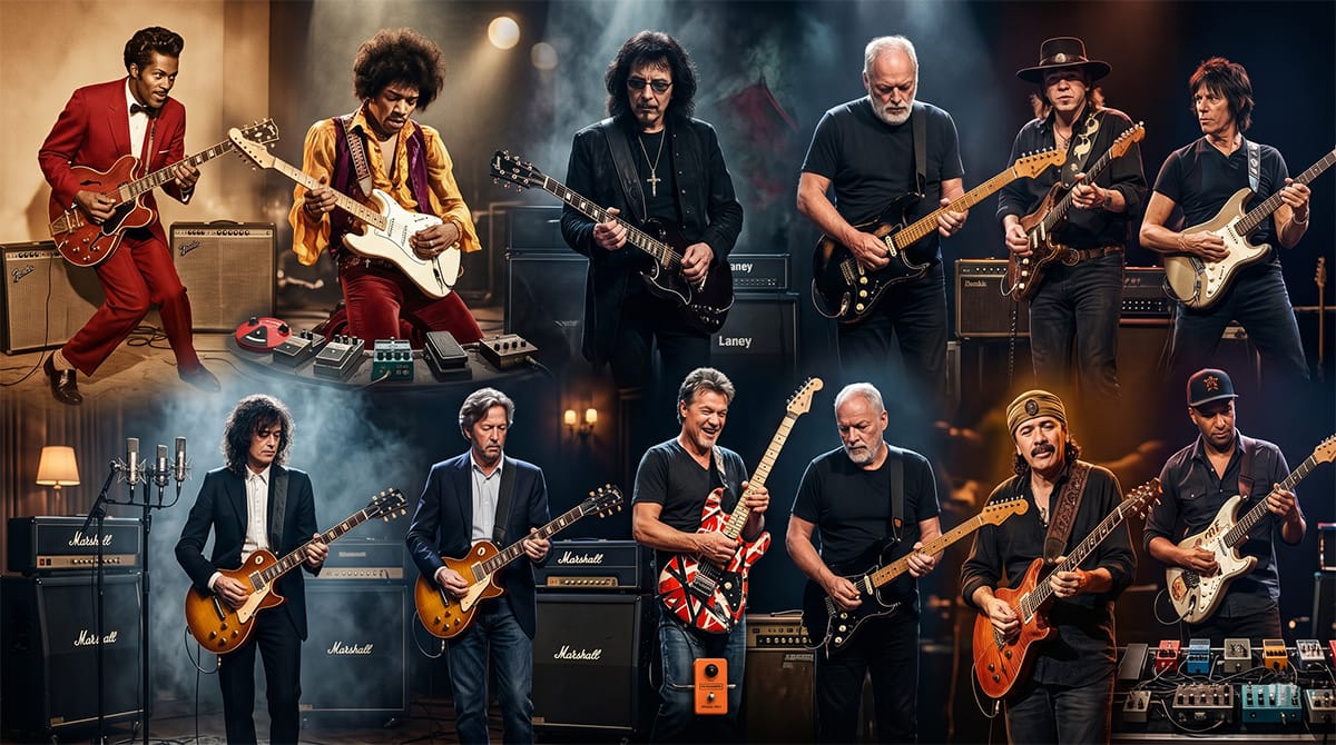 Os 11 guitarristas que realmente mudaram o rock. Dois deles quase nunca aparecem nessas listas.