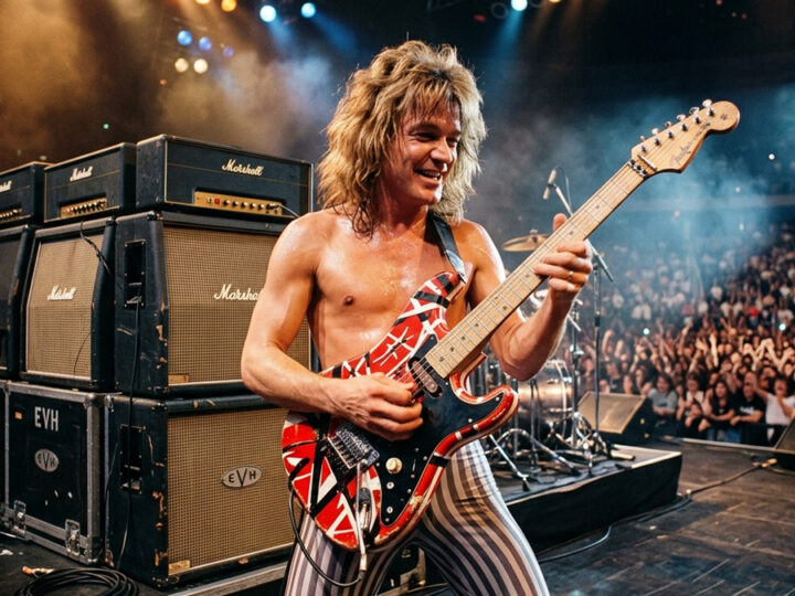Brown Sound do Van Halen: cadeia de sinal, ganho e ambiência para chegar lá