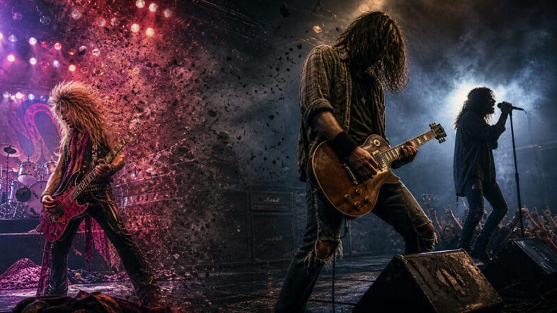 Hard Rock dos anos 90: o que sobrou depois do grunge varrer o glam