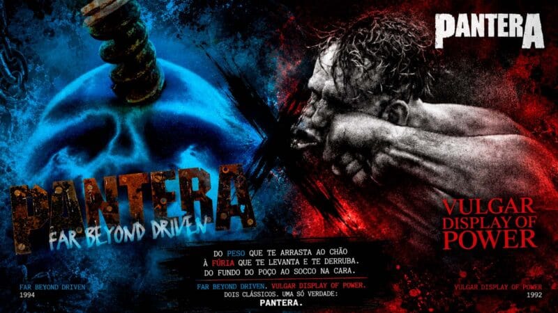 Far Beyond Driven vs Vulgar Display of Power: qual é o melhor do Pantera