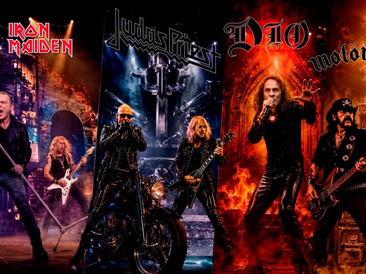 Heavy metal clássico: quatro bandas, quatro forças