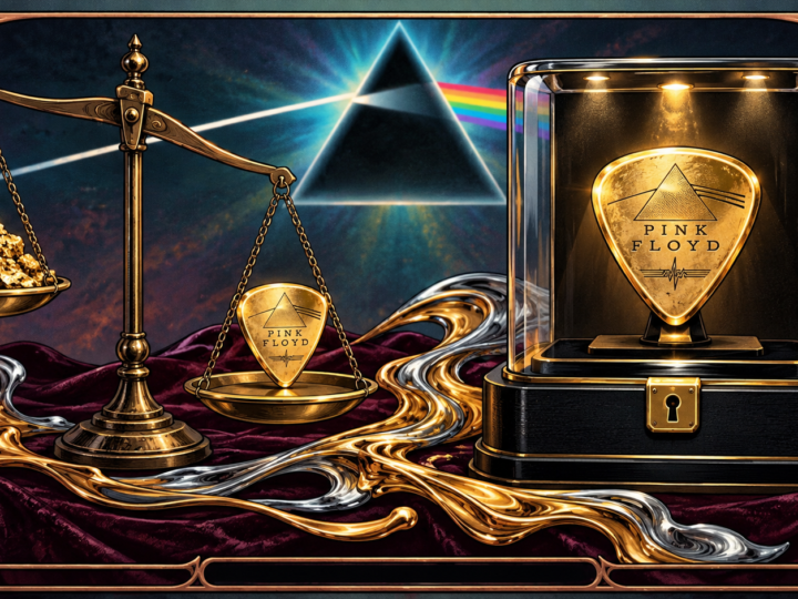 O Pink Floyd vendeu o nome, e agora ele vira palheta de ouro